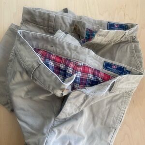 Vineyard Vines Boy’s beige uniform pants